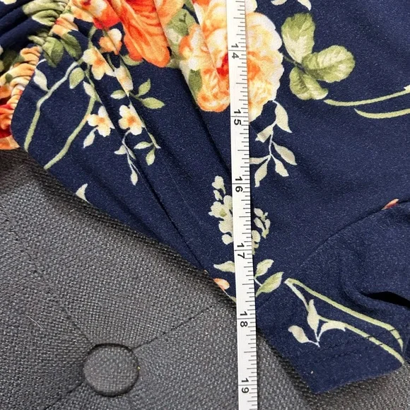 Vintage Floral Maxi Dress Size XL - Picture 6 of 6